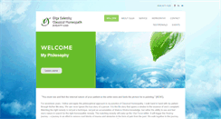 Desktop Screenshot of homeopath4you.com